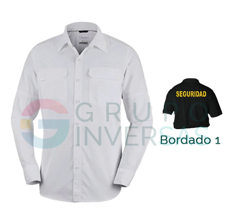 Camisa Manga larga Oxford 65/35 – 1 Bordado